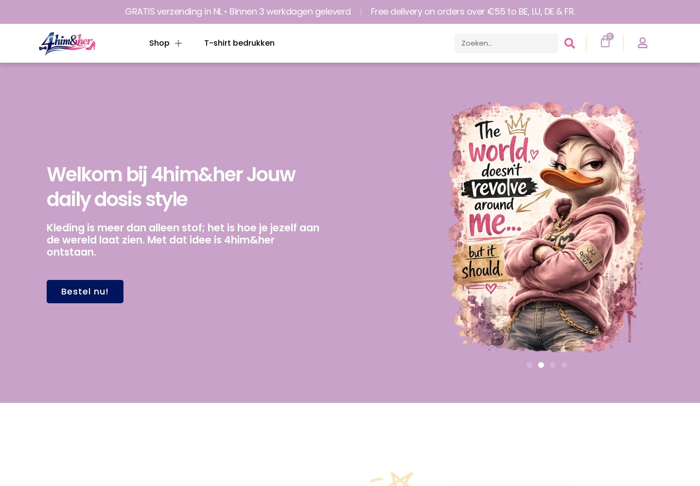 Website 4him&her — desktop