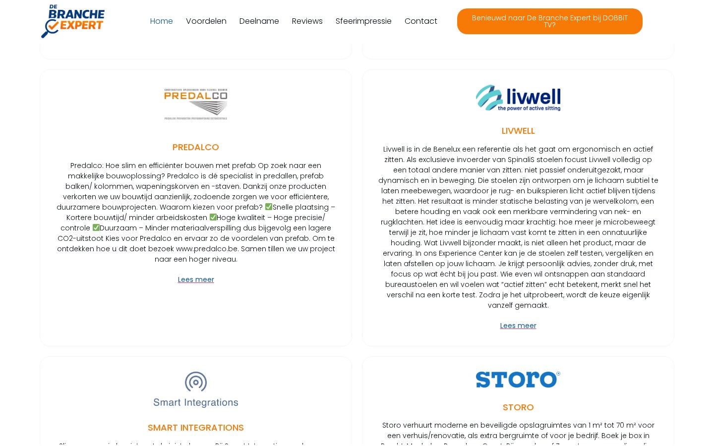 Website De Branche Expert — desktop